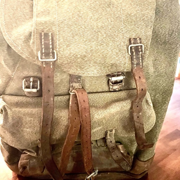 Jerry Seinfeld Vintage Military UNIQUE history Rucksack Memorabilia Bag - Picture 3 of 16